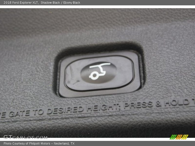 Shadow Black / Ebony Black 2018 Ford Explorer XLT