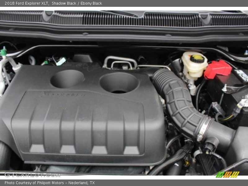Shadow Black / Ebony Black 2018 Ford Explorer XLT