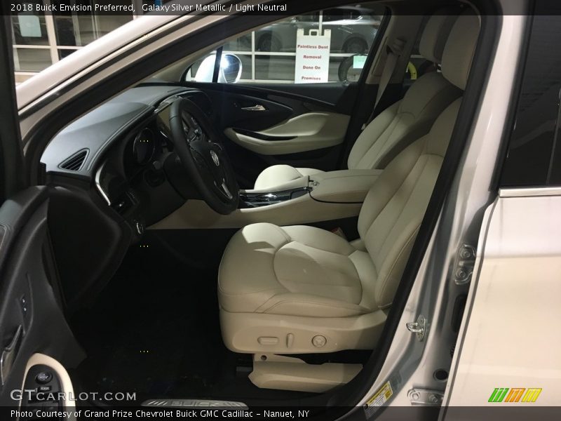 Galaxy Silver Metallic / Light Neutral 2018 Buick Envision Preferred