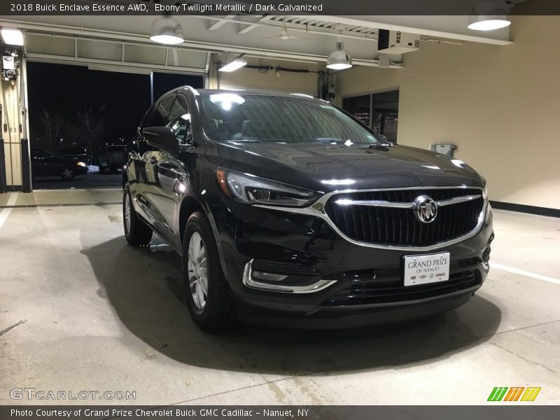 Ebony Twilight Metallic / Dark Galvanized 2018 Buick Enclave Essence AWD