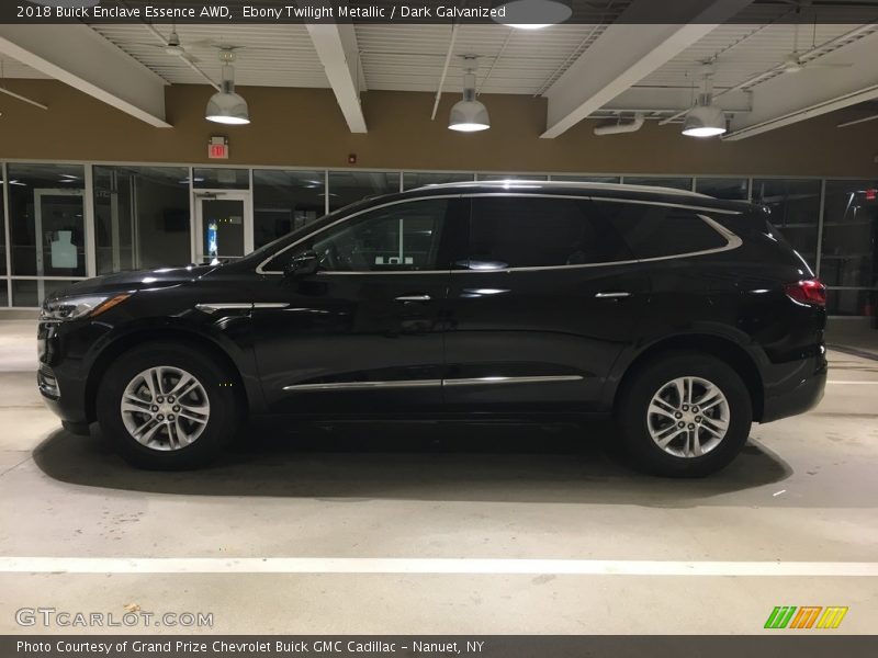 Ebony Twilight Metallic / Dark Galvanized 2018 Buick Enclave Essence AWD