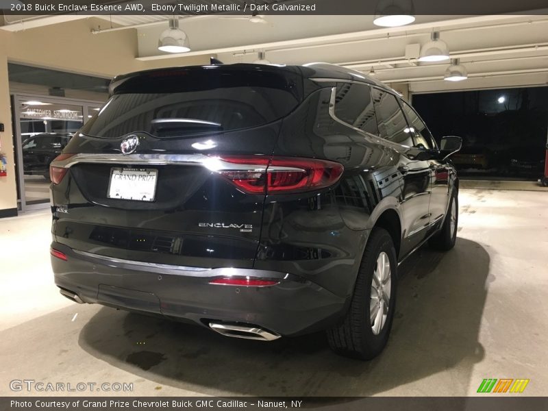 Ebony Twilight Metallic / Dark Galvanized 2018 Buick Enclave Essence AWD