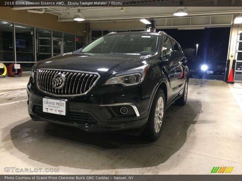 Ebony Twilight Metallic / Ebony 2018 Buick Envision Essence AWD