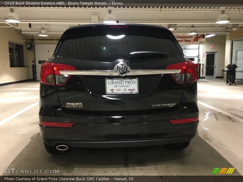 Ebony Twilight Metallic / Ebony 2018 Buick Envision Essence AWD