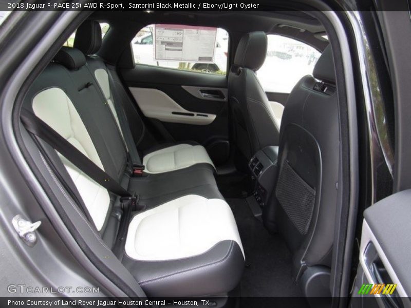 Santorini Black Metallic / Ebony/Light Oyster 2018 Jaguar F-PACE 25t AWD R-Sport