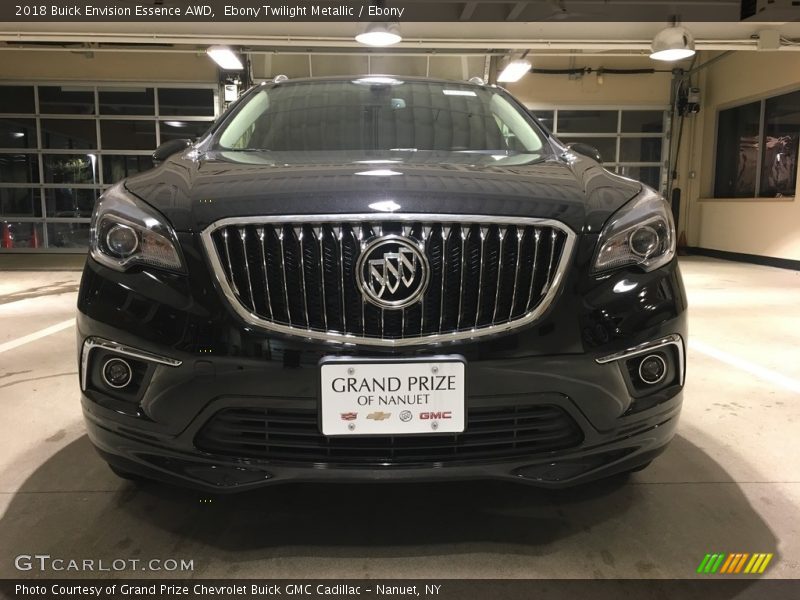 Ebony Twilight Metallic / Ebony 2018 Buick Envision Essence AWD