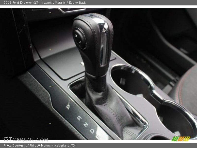 Magnetic Metallic / Ebony Black 2018 Ford Explorer XLT