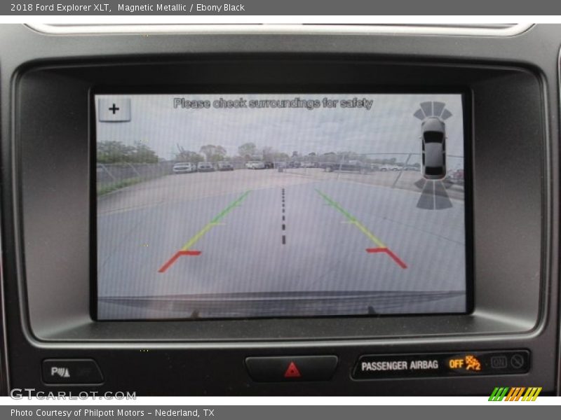 Magnetic Metallic / Ebony Black 2018 Ford Explorer XLT