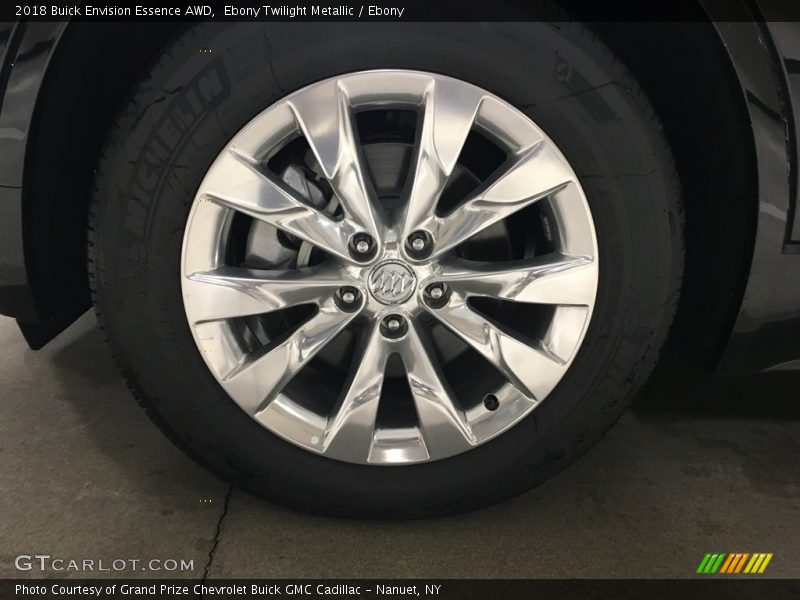 Ebony Twilight Metallic / Ebony 2018 Buick Envision Essence AWD