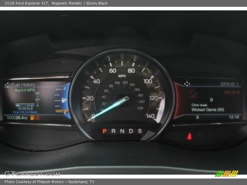 Magnetic Metallic / Ebony Black 2018 Ford Explorer XLT