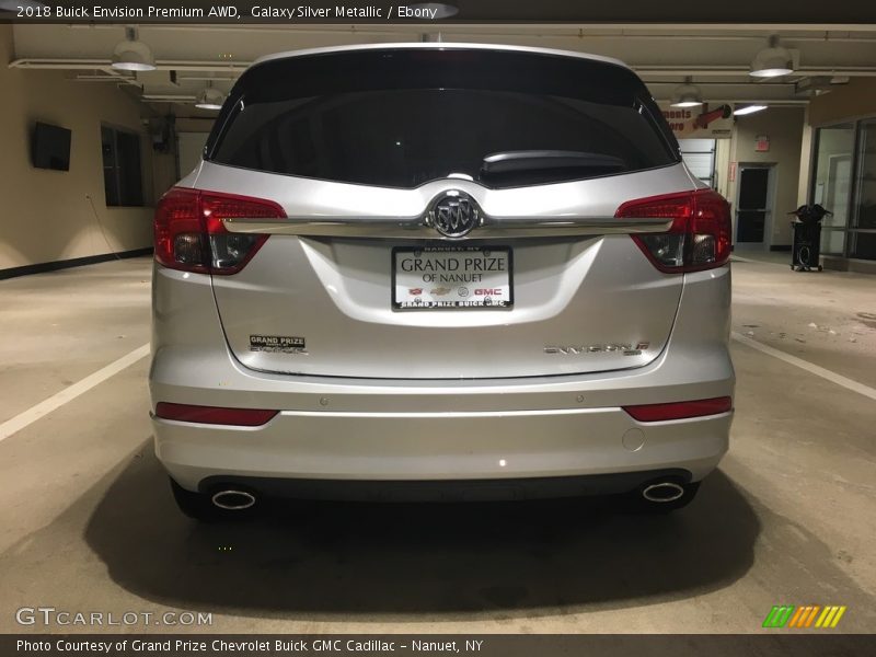 Galaxy Silver Metallic / Ebony 2018 Buick Envision Premium AWD