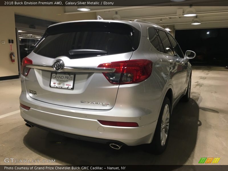 Galaxy Silver Metallic / Ebony 2018 Buick Envision Premium AWD