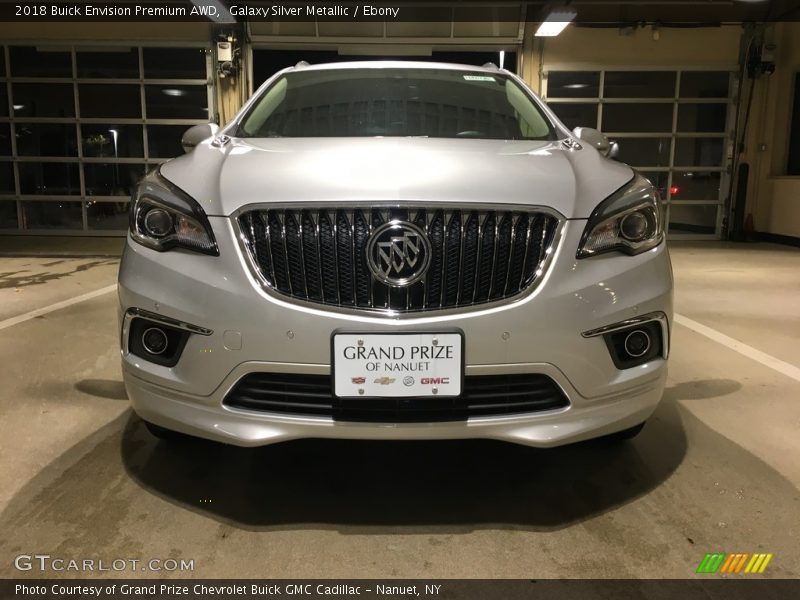 Galaxy Silver Metallic / Ebony 2018 Buick Envision Premium AWD