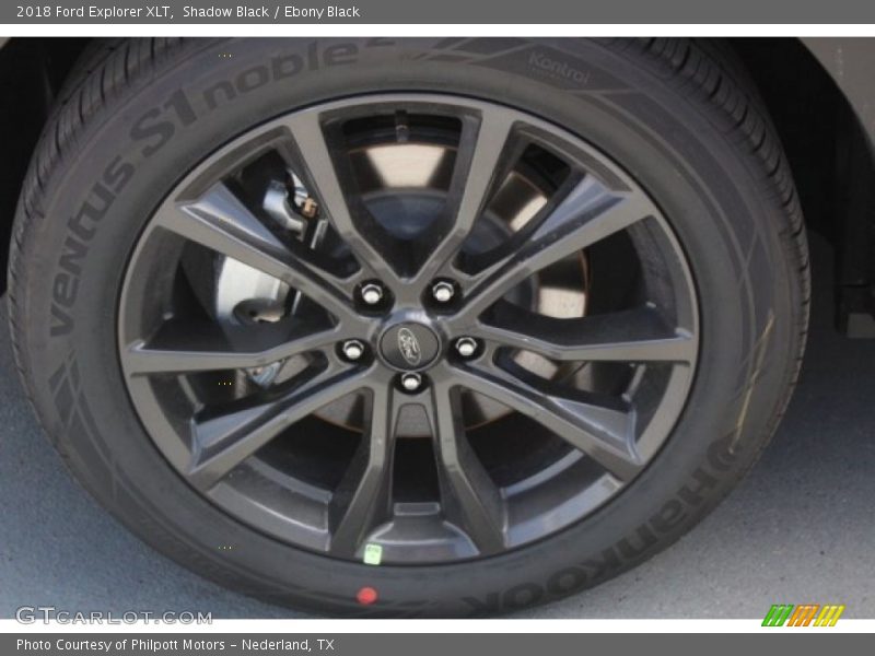 Shadow Black / Ebony Black 2018 Ford Explorer XLT