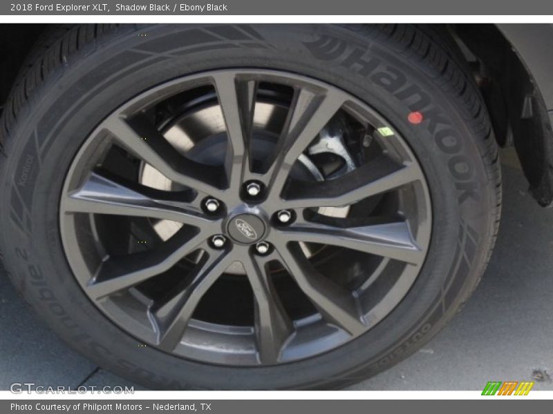 Shadow Black / Ebony Black 2018 Ford Explorer XLT