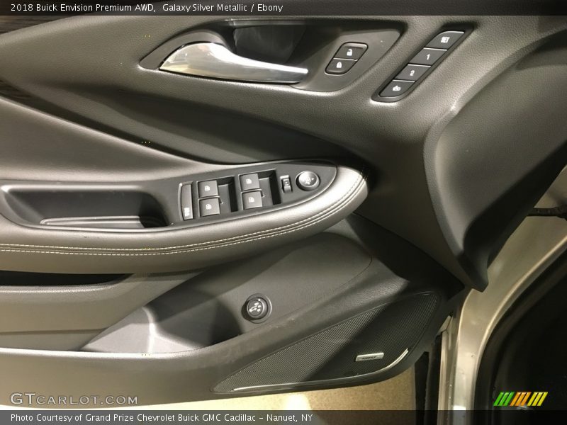 Galaxy Silver Metallic / Ebony 2018 Buick Envision Premium AWD