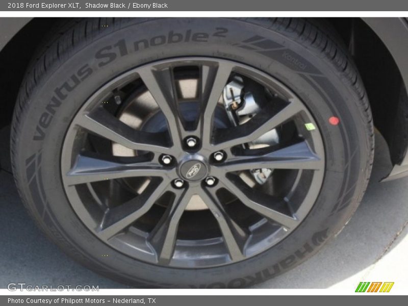 Shadow Black / Ebony Black 2018 Ford Explorer XLT