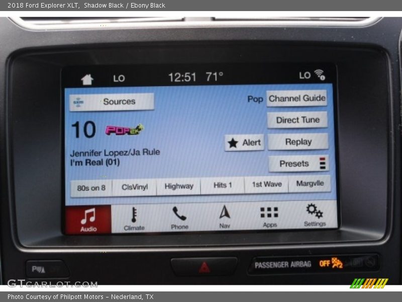 Shadow Black / Ebony Black 2018 Ford Explorer XLT