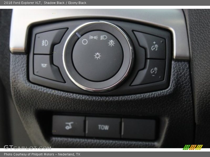 Shadow Black / Ebony Black 2018 Ford Explorer XLT