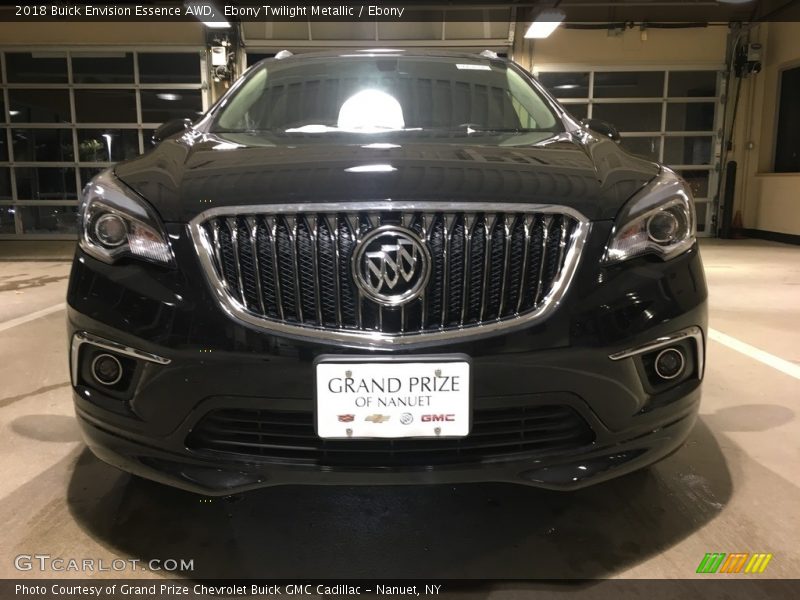 Ebony Twilight Metallic / Ebony 2018 Buick Envision Essence AWD