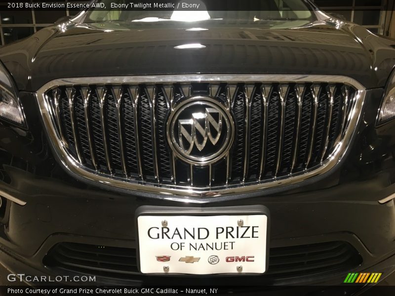 Ebony Twilight Metallic / Ebony 2018 Buick Envision Essence AWD
