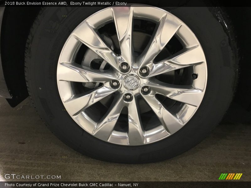 Ebony Twilight Metallic / Ebony 2018 Buick Envision Essence AWD