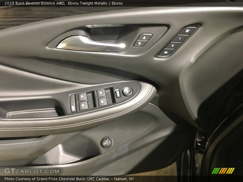 Ebony Twilight Metallic / Ebony 2018 Buick Envision Essence AWD
