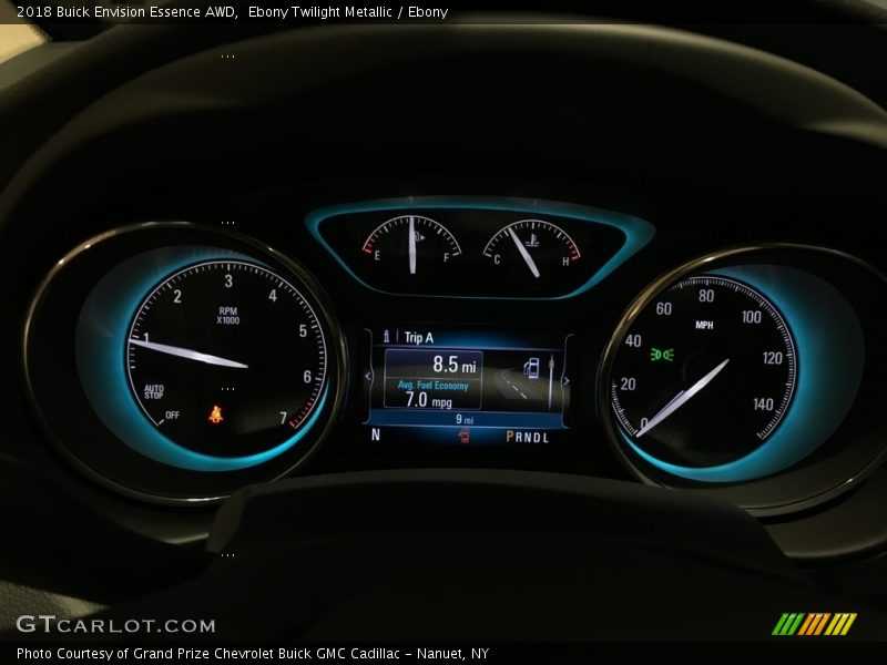 Ebony Twilight Metallic / Ebony 2018 Buick Envision Essence AWD