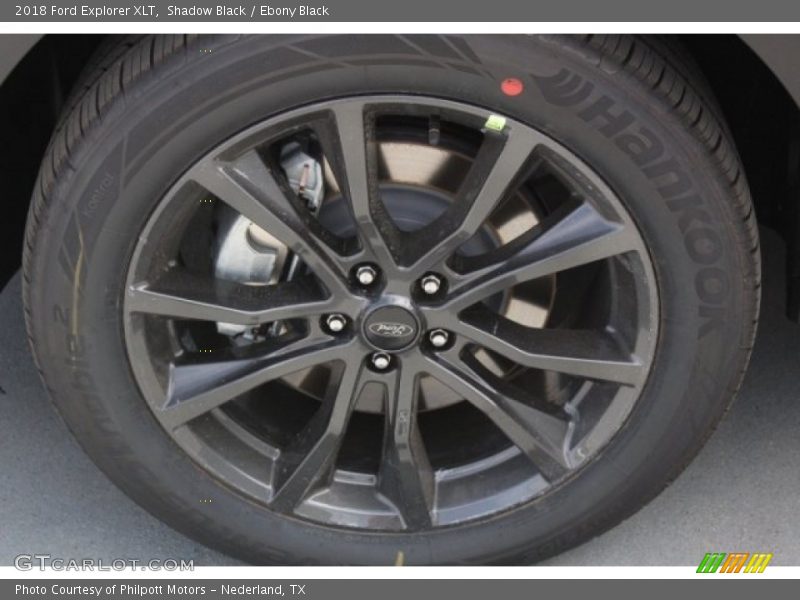 Shadow Black / Ebony Black 2018 Ford Explorer XLT