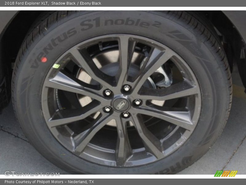 Shadow Black / Ebony Black 2018 Ford Explorer XLT