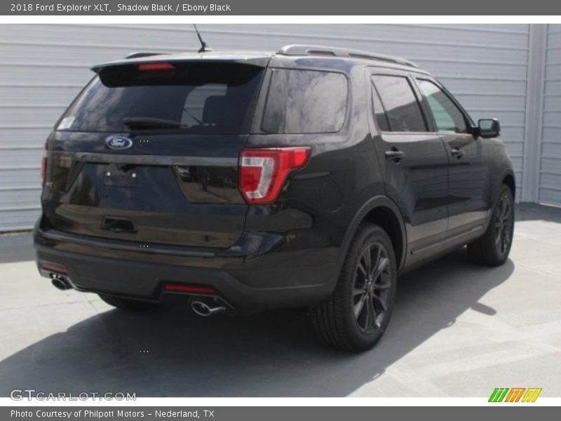 Shadow Black / Ebony Black 2018 Ford Explorer XLT