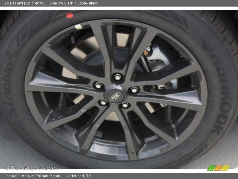 Shadow Black / Ebony Black 2018 Ford Explorer XLT