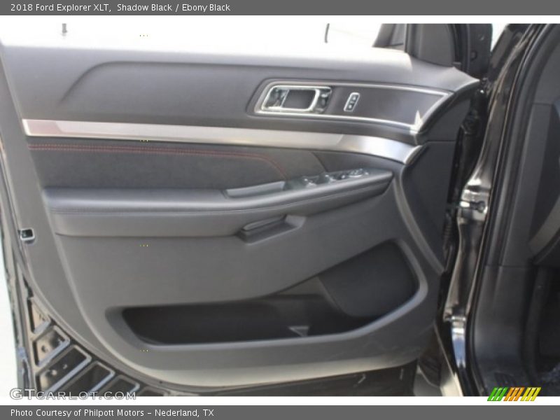 Shadow Black / Ebony Black 2018 Ford Explorer XLT