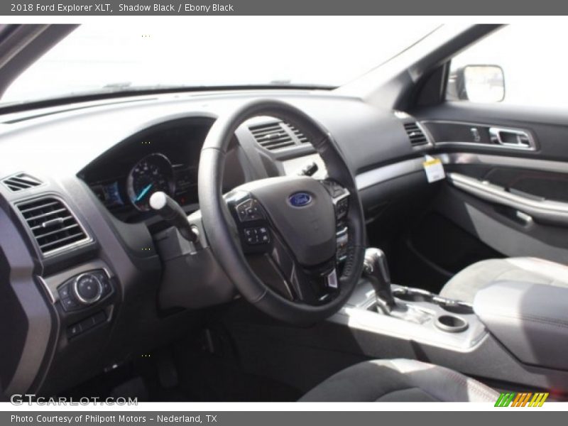 Shadow Black / Ebony Black 2018 Ford Explorer XLT