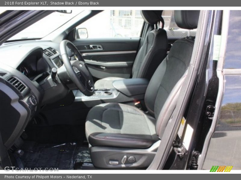 Shadow Black / Ebony Black 2018 Ford Explorer XLT