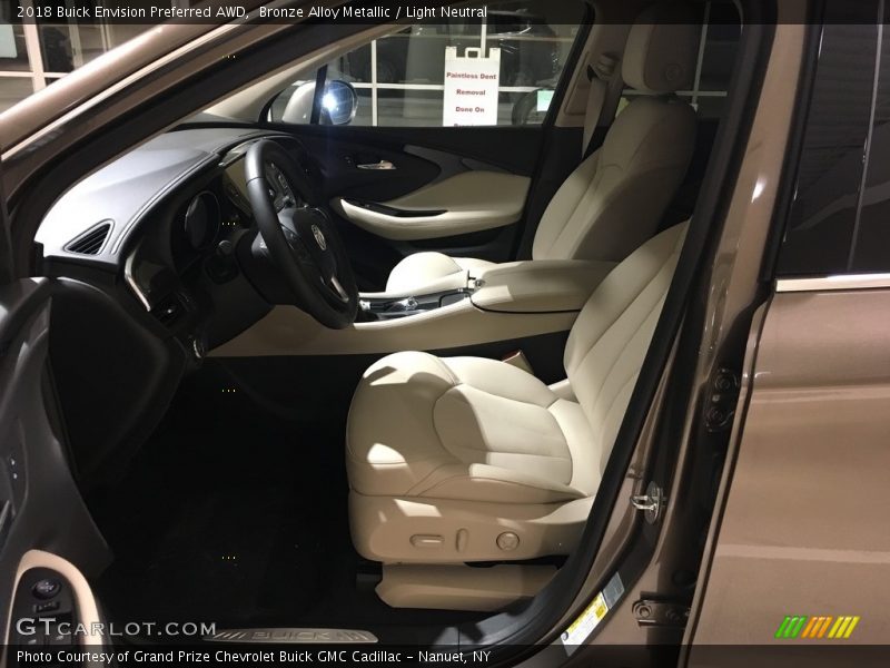 Bronze Alloy Metallic / Light Neutral 2018 Buick Envision Preferred AWD