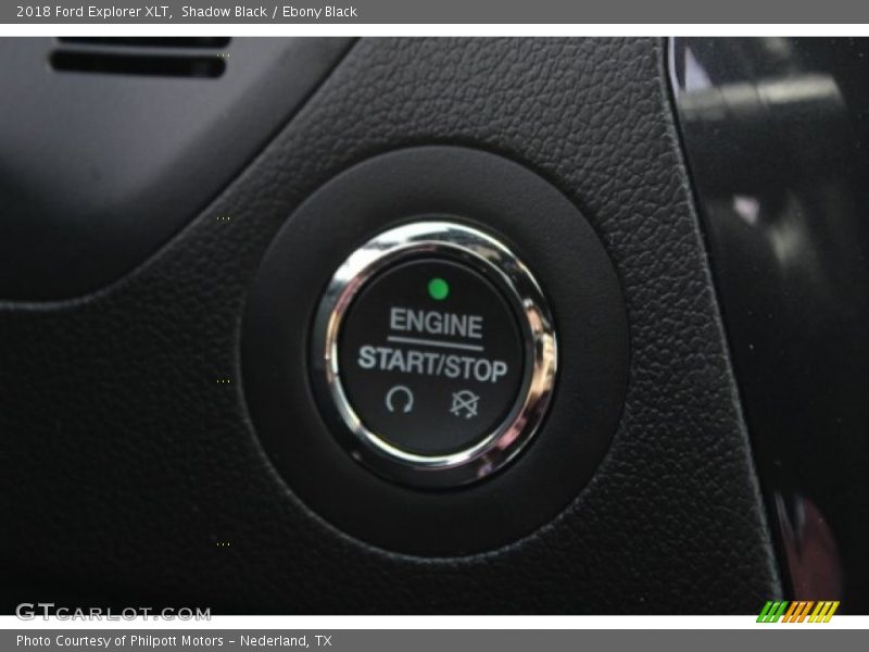 Shadow Black / Ebony Black 2018 Ford Explorer XLT