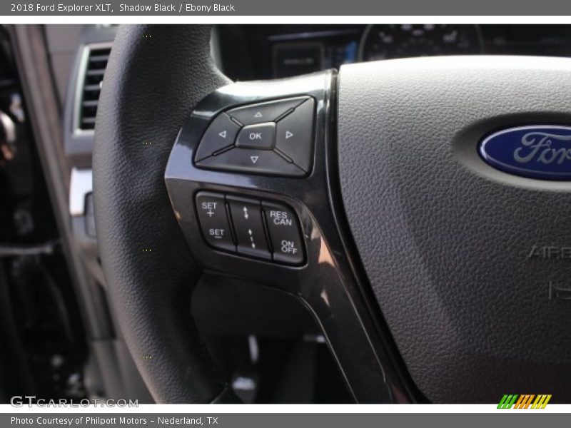 Shadow Black / Ebony Black 2018 Ford Explorer XLT
