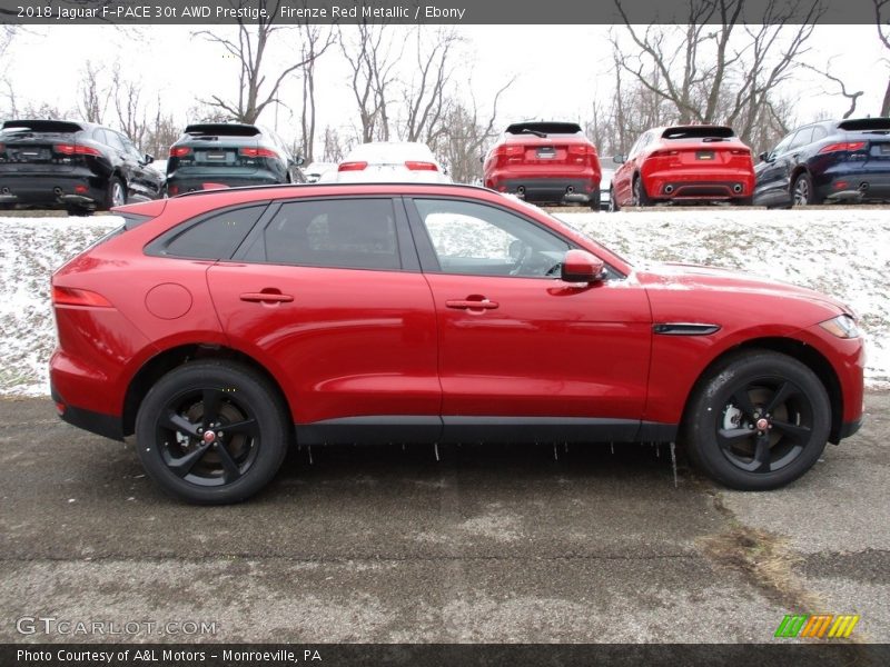  2018 F-PACE 30t AWD Prestige Firenze Red Metallic