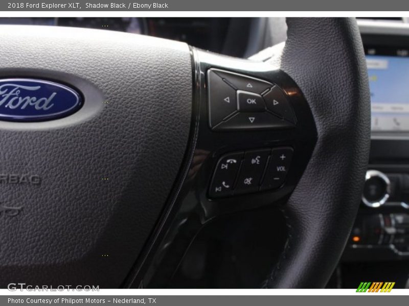 Shadow Black / Ebony Black 2018 Ford Explorer XLT