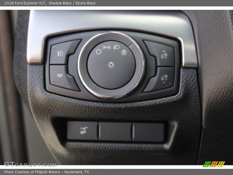 Shadow Black / Ebony Black 2018 Ford Explorer XLT