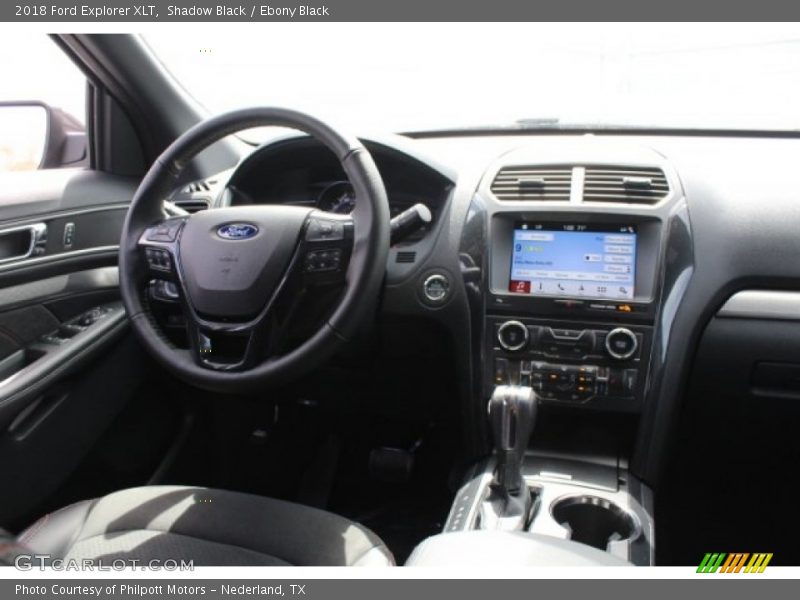 Shadow Black / Ebony Black 2018 Ford Explorer XLT