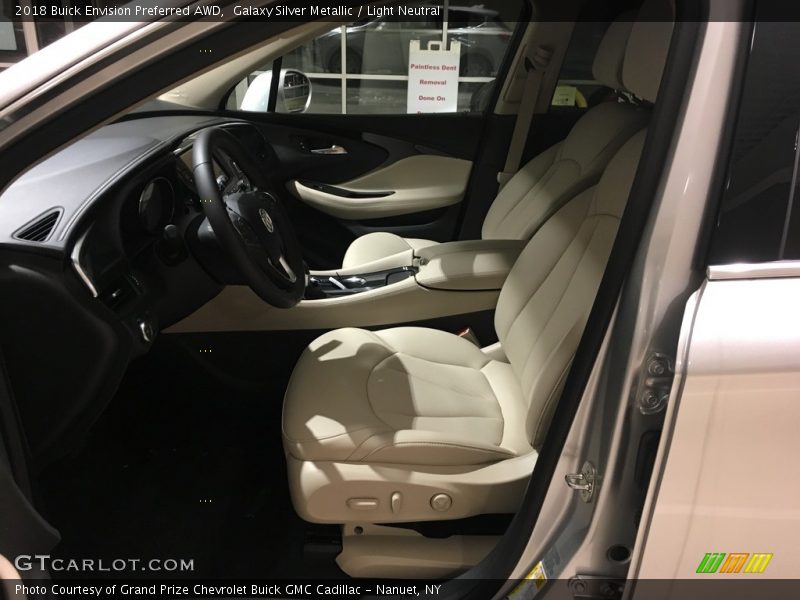 Galaxy Silver Metallic / Light Neutral 2018 Buick Envision Preferred AWD