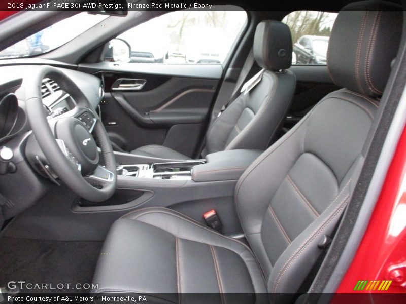Firenze Red Metallic / Ebony 2018 Jaguar F-PACE 30t AWD Prestige