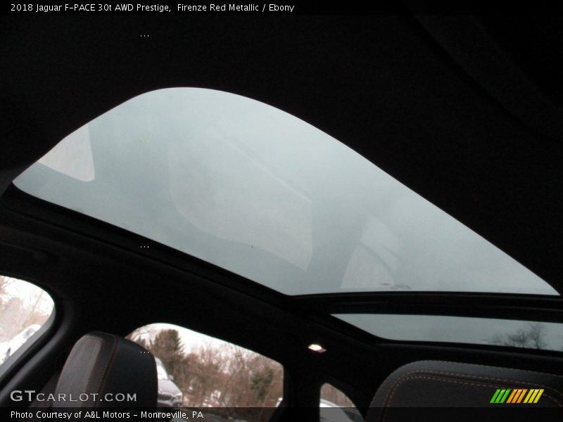 Firenze Red Metallic / Ebony 2018 Jaguar F-PACE 30t AWD Prestige
