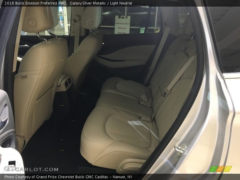 Galaxy Silver Metallic / Light Neutral 2018 Buick Envision Preferred AWD