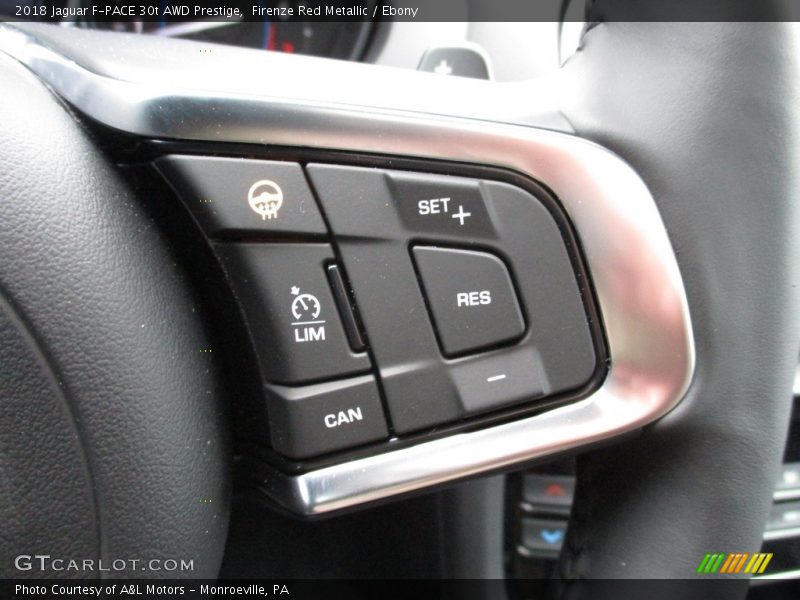 Firenze Red Metallic / Ebony 2018 Jaguar F-PACE 30t AWD Prestige