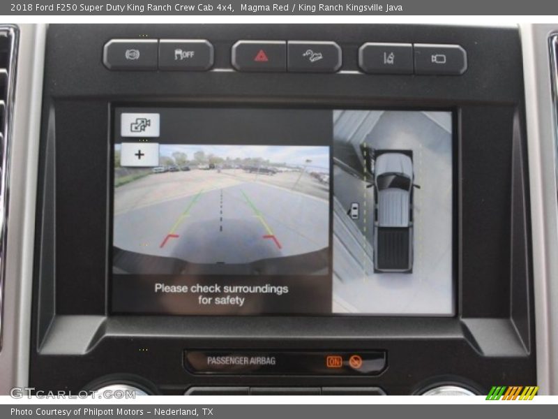 Magma Red / King Ranch Kingsville Java 2018 Ford F250 Super Duty King Ranch Crew Cab 4x4