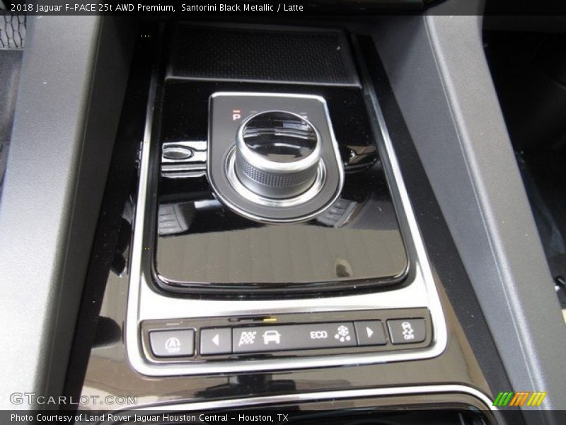 Santorini Black Metallic / Latte 2018 Jaguar F-PACE 25t AWD Premium