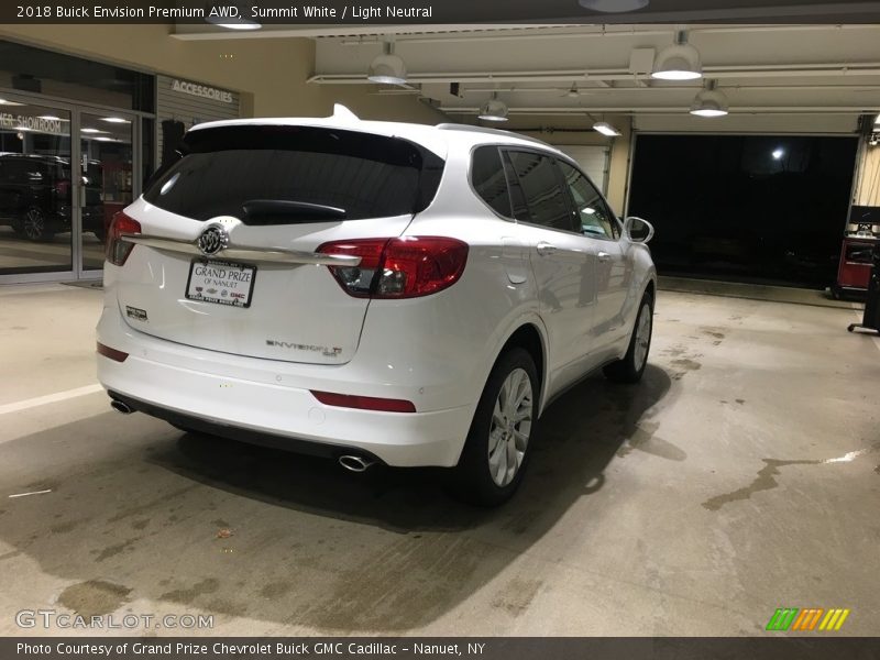 Summit White / Light Neutral 2018 Buick Envision Premium AWD